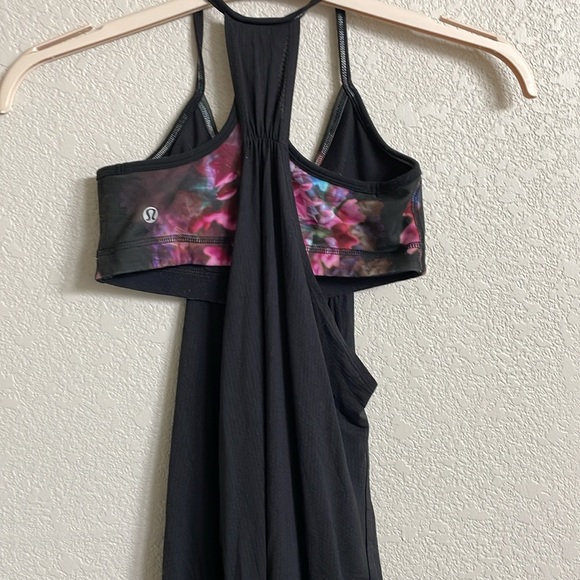 Lululemon yoga tank with sports bra attached - Picture 2 of 4